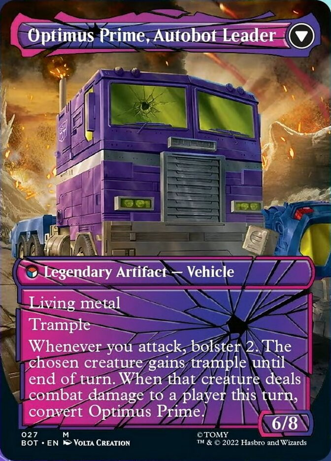 Optimus Prime, Hero // Optimus Prime, Autobot Leader (Shattered Glass) [Transformers] | Gate City Games LLC
