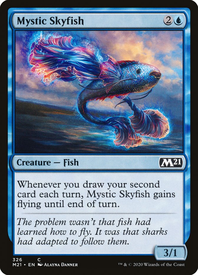 Mystic Skyfish [Core Set 2021] | Gate City Games LLC