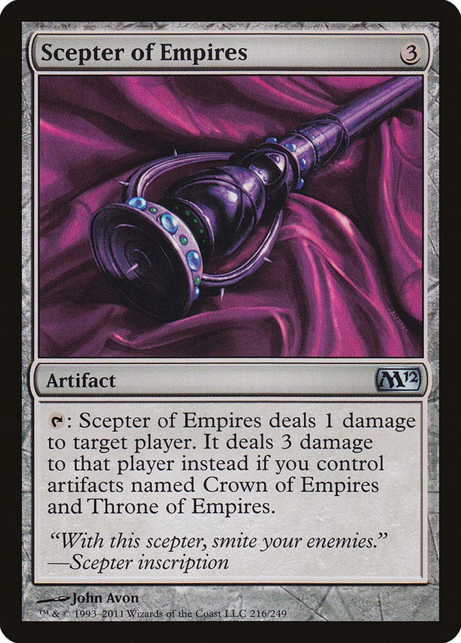 Scepter of Empires [Magic 2012] | Gate City Games LLC