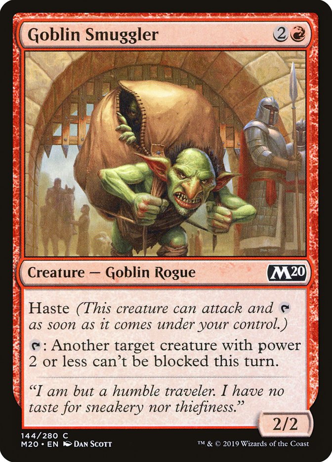 Goblin Smuggler [Core Set 2020] | Gate City Games LLC