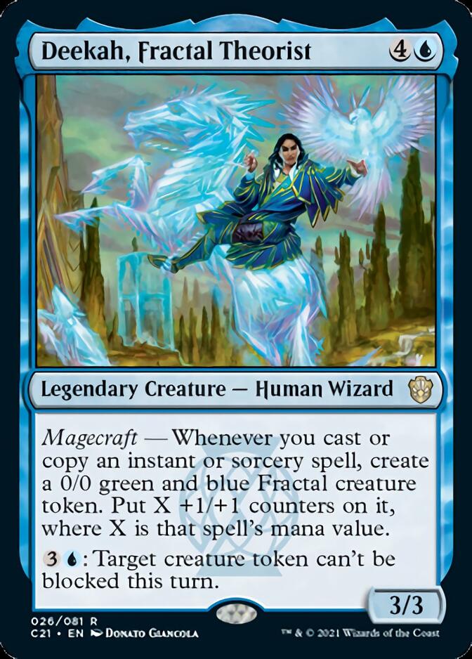 Deekah, Fractal Theorist [Commander 2021] | Gate City Games LLC