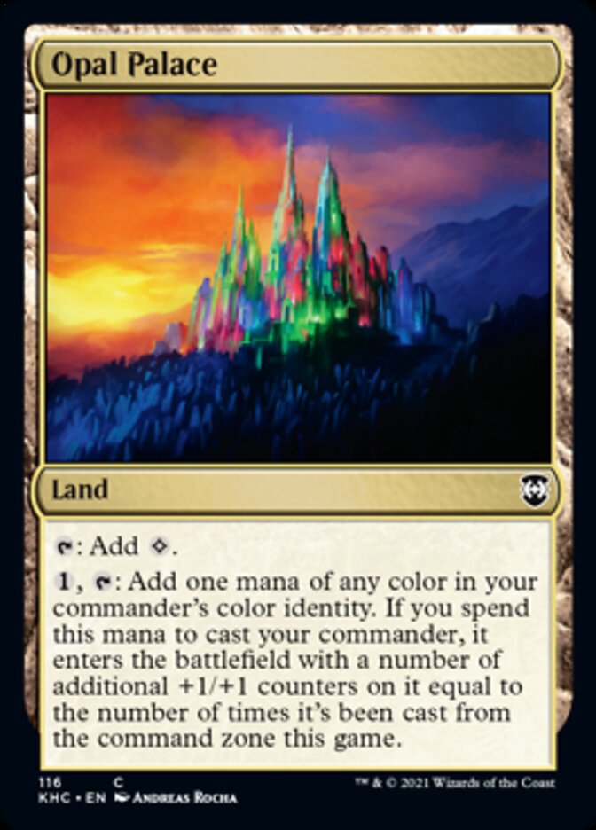 Opal Palace [Kaldheim Commander] | Gate City Games LLC