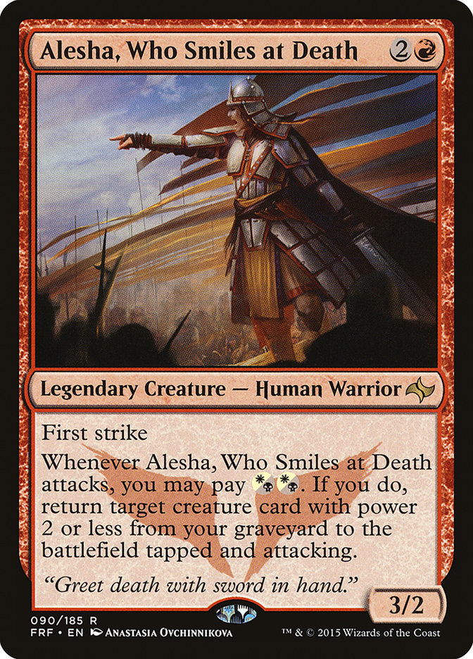 Alesha, Who Smiles at Death [Fate Reforged] | Gate City Games LLC