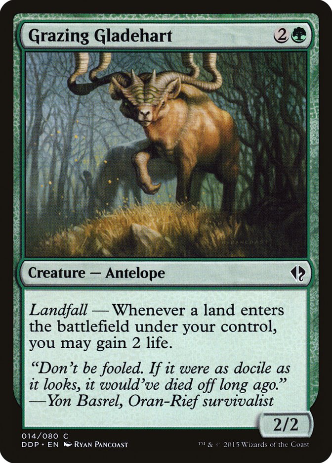 Grazing Gladehart [Duel Decks: Zendikar vs. Eldrazi] | Gate City Games LLC