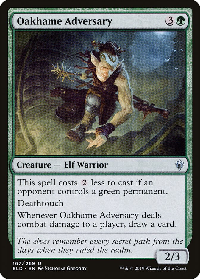 Oakhame Adversary [Throne of Eldraine] | Gate City Games LLC
