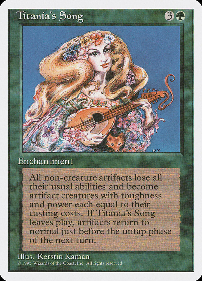 Titania's Song [Fourth Edition] | Gate City Games LLC