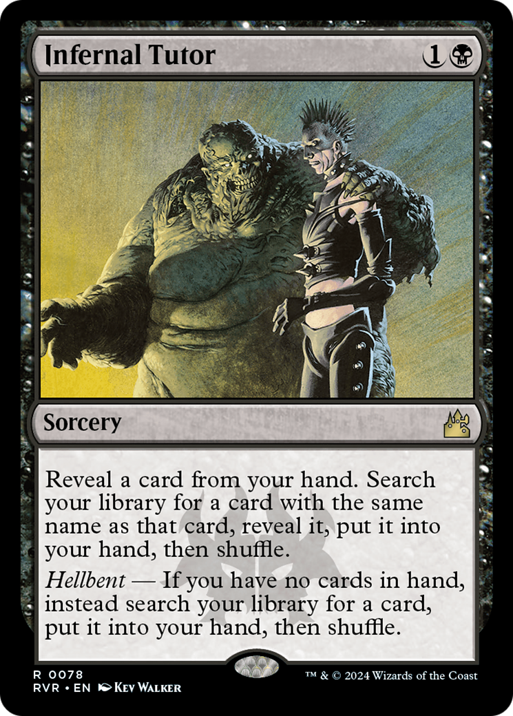 Infernal Tutor [Ravnica Remastered] | Gate City Games LLC