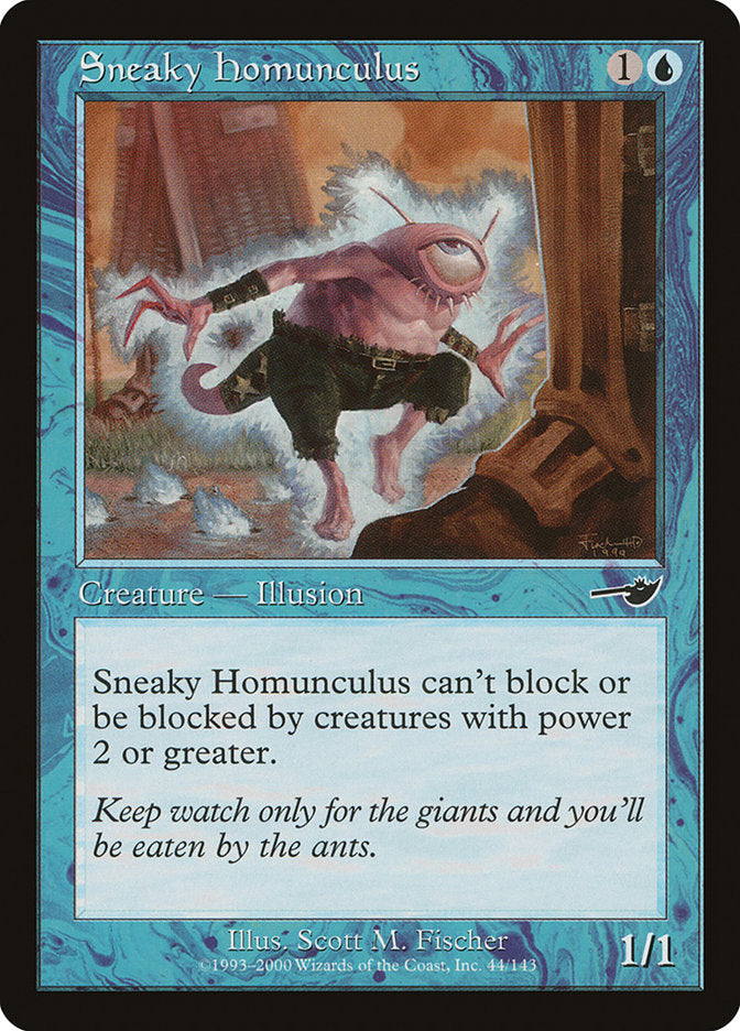 Sneaky Homunculus [Nemesis] | Gate City Games LLC