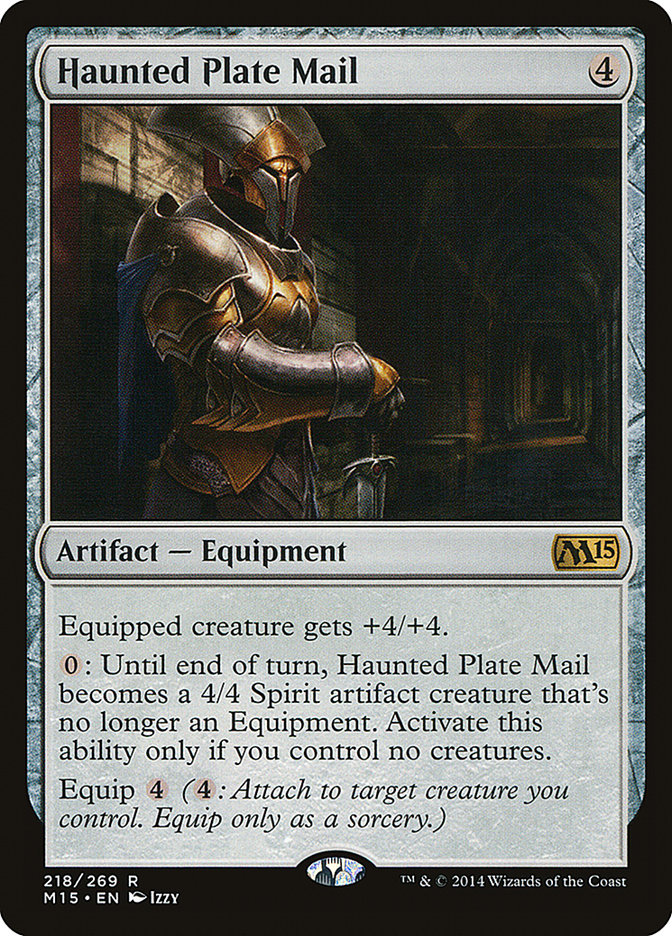 Haunted Plate Mail [Magic 2015] | Gate City Games LLC