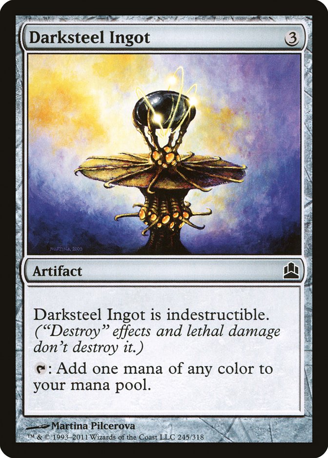 Darksteel Ingot [Commander 2011] | Gate City Games LLC