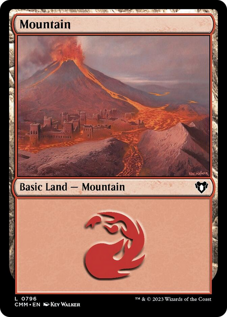 Mountain (796) [Commander Masters] | Gate City Games LLC