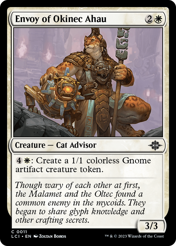 Envoy of Okinec Ahau [The Lost Caverns of Ixalan] | Gate City Games LLC