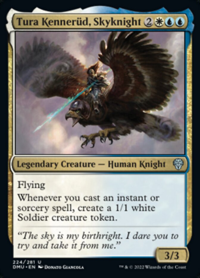 Tura Kennerud, Skyknight [Dominaria United] | Gate City Games LLC