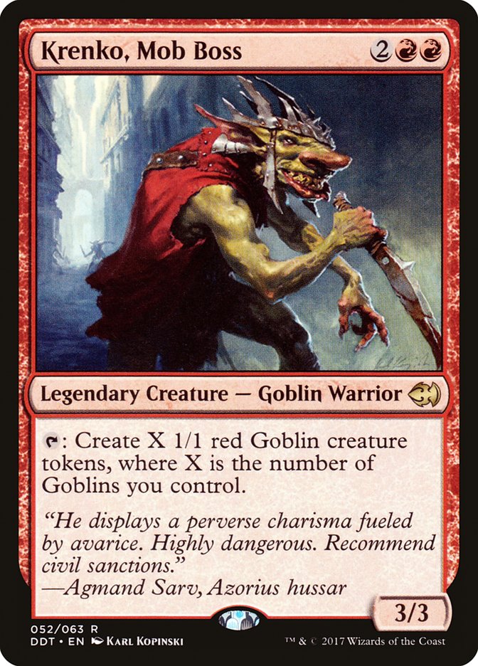 Krenko, Mob Boss [Duel Decks: Merfolk vs. Goblins] | Gate City Games LLC