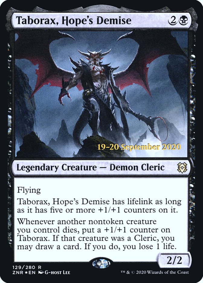 Taborax, Hope's Demise [Zendikar Rising Prerelease Promos] | Gate City Games LLC