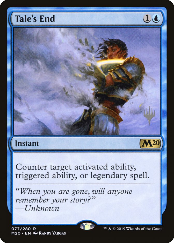 Tale's End (Promo Pack) [Core Set 2020 Promos] | Gate City Games LLC