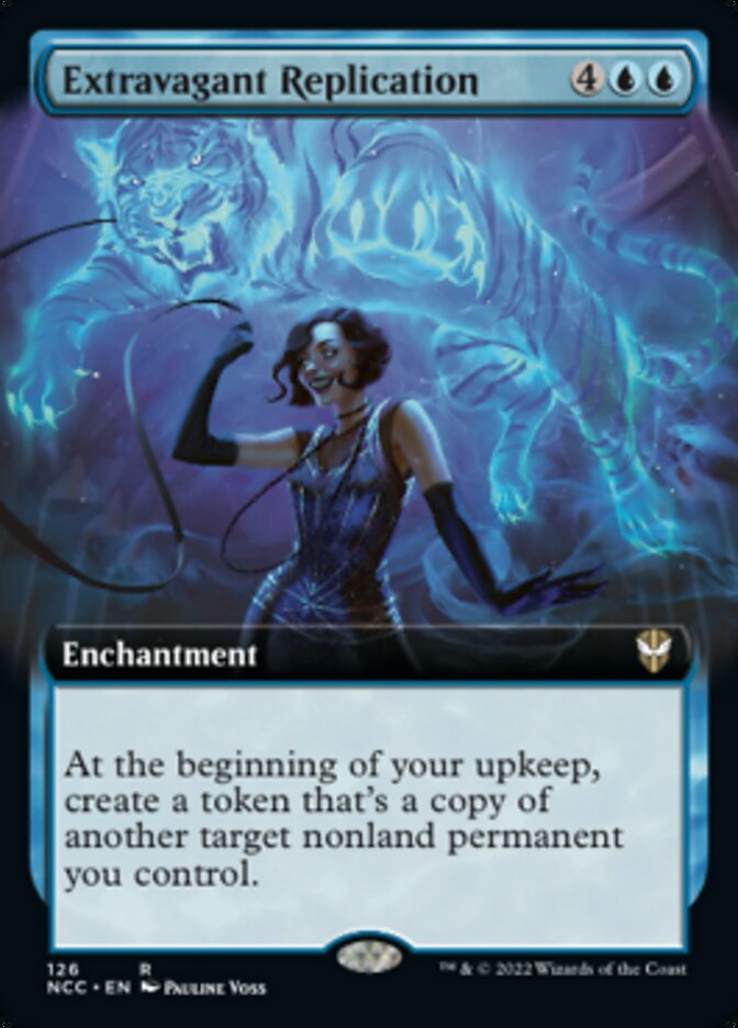 Extravagant Replication (Extended Art) [Streets of New Capenna Commander] | Gate City Games LLC