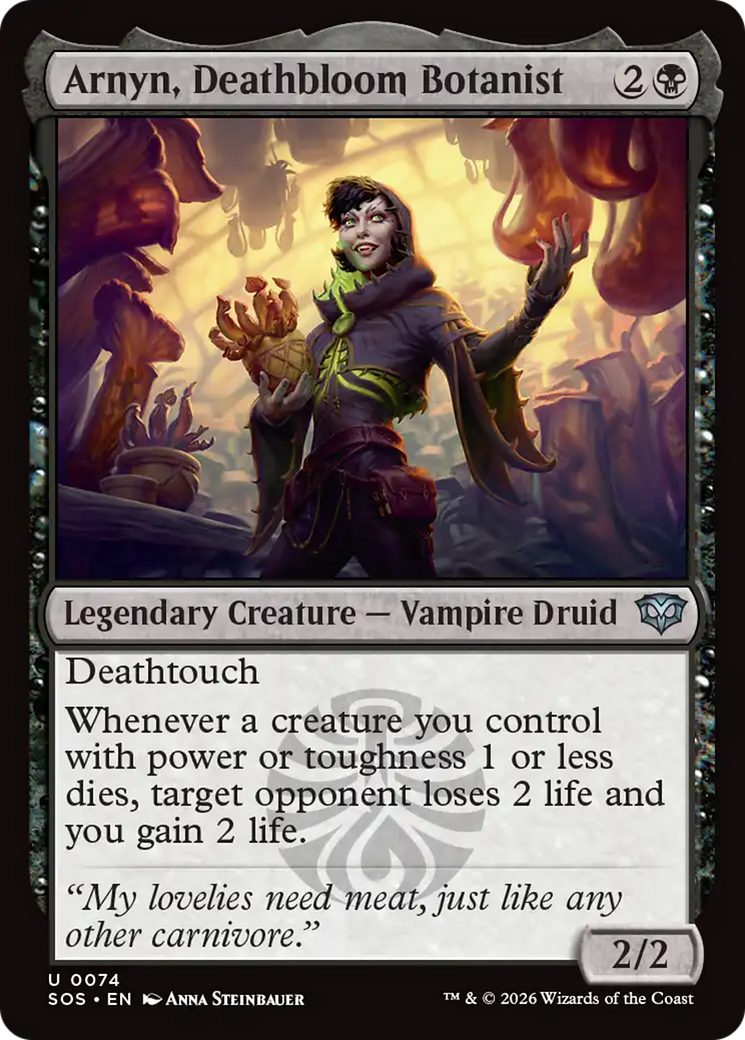 Arnyn, Deathbloom Botanist [Secrets of Strixhaven] | Gate City Games LLC
