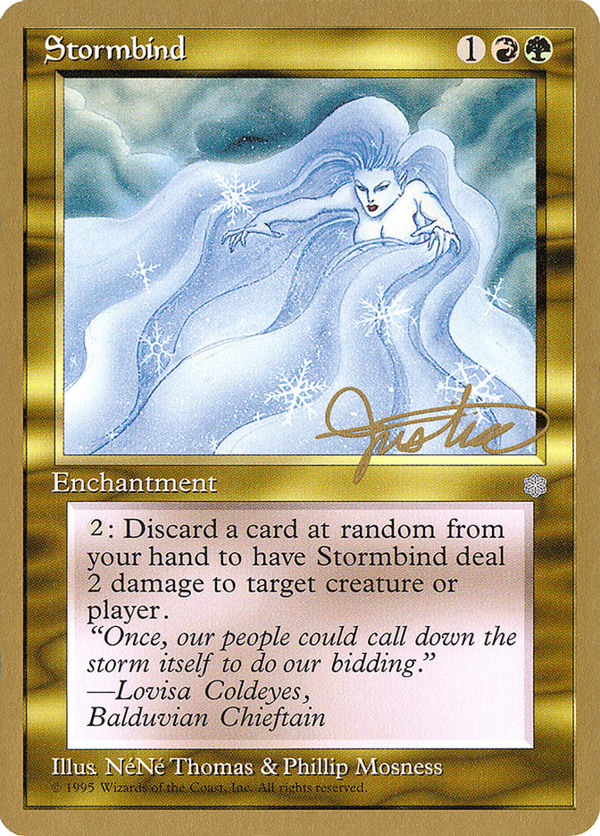 Stormbind (Mark Justice) [Pro Tour Collector Set] | Gate City Games LLC