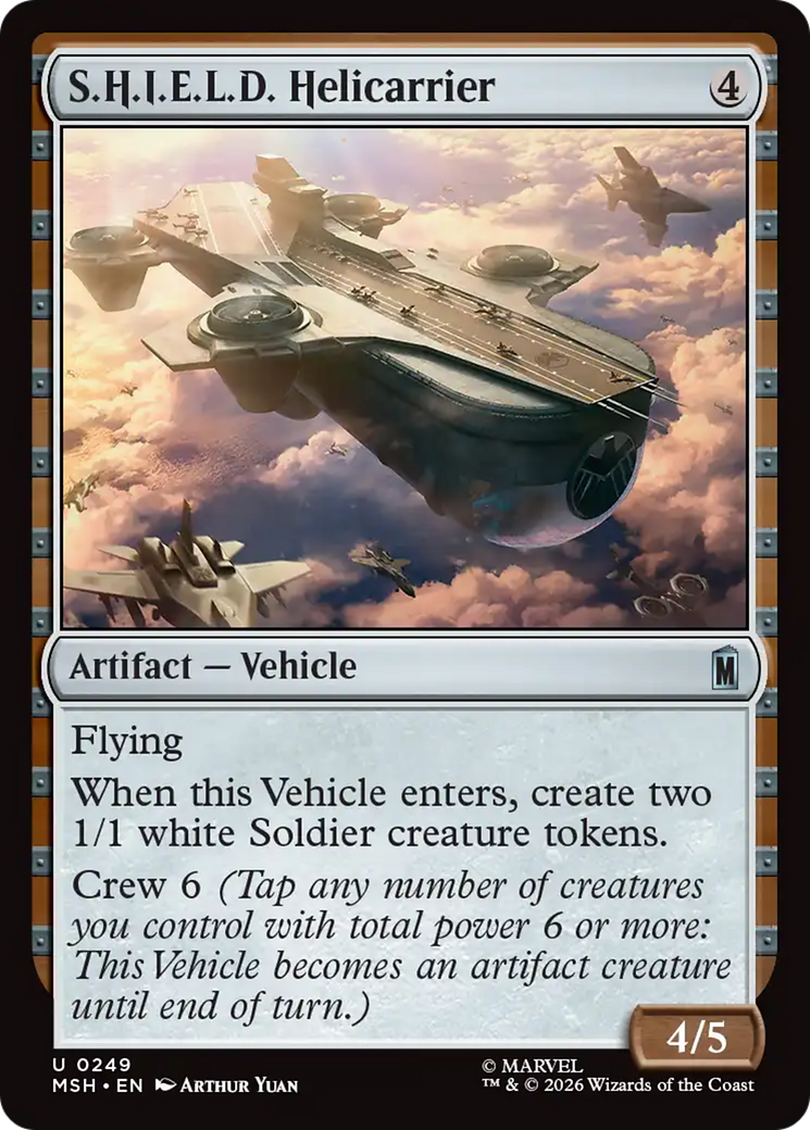 S.H.I.E.L.D. Helicarrier [Marvel Super Heroes] | Gate City Games LLC