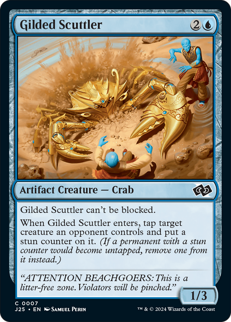 Gilded Scuttler [Foundations Jumpstart] | Gate City Games LLC