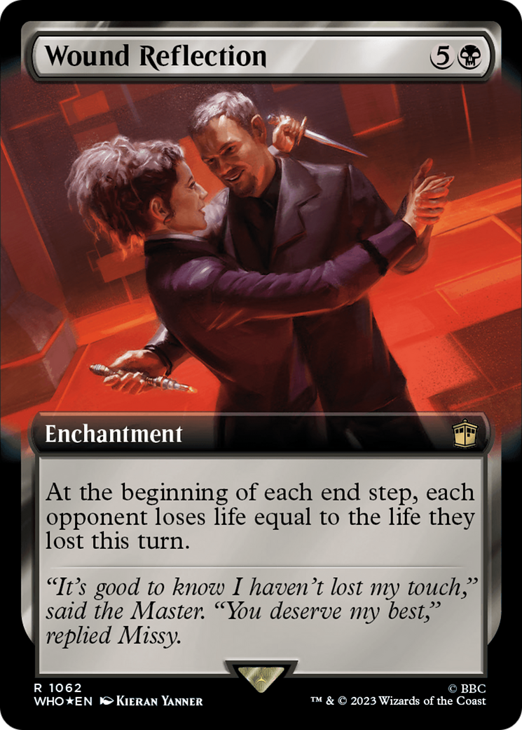 Wound Reflection (Extended Art) (Surge Foil) [Doctor Who] | Gate City Games LLC