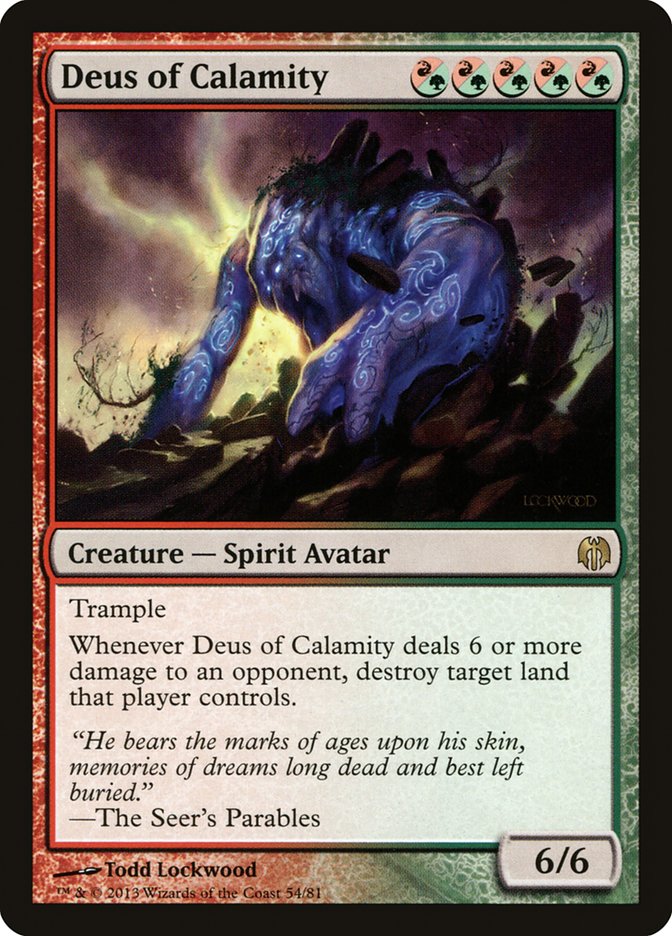 Deus of Calamity [Duel Decks: Heroes vs. Monsters] | Gate City Games LLC