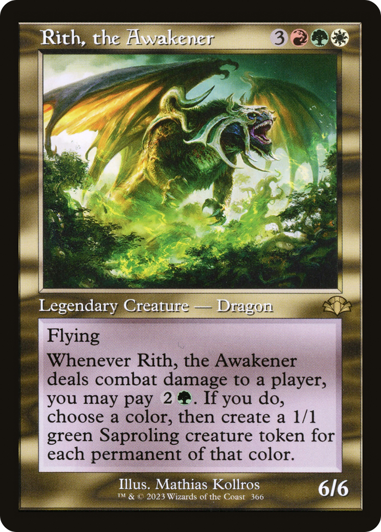 Rith, the Awakener (Retro) [Dominaria Remastered] | Gate City Games LLC