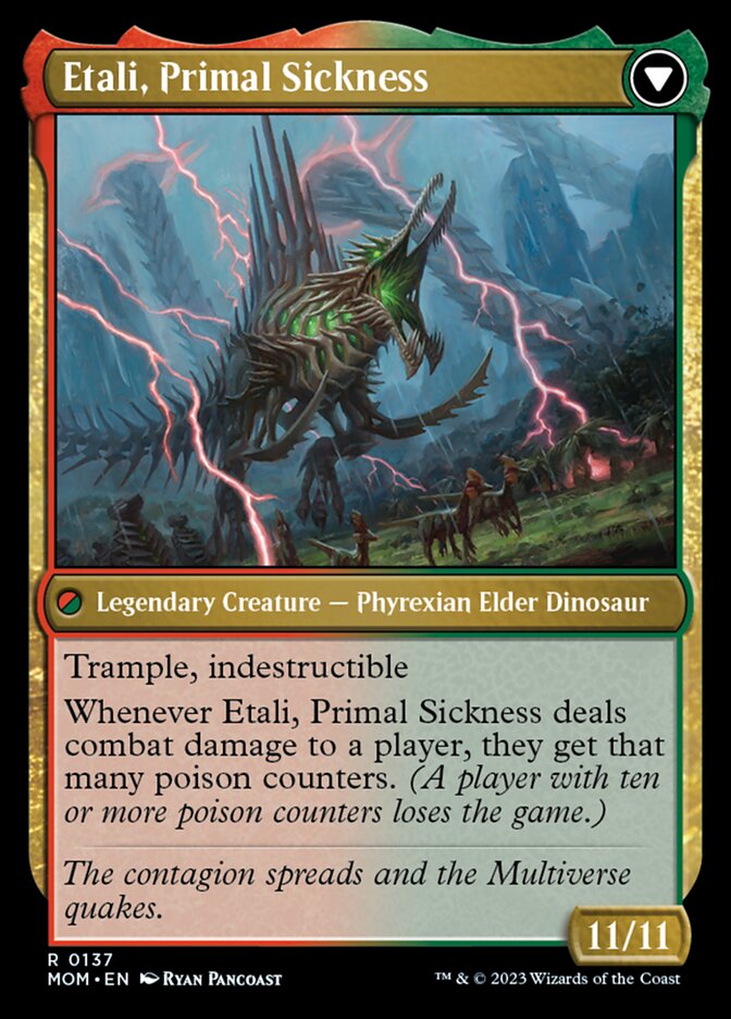 Etali, Primal Conqueror // Etali, Primal Sickness [March of the Machine] | Gate City Games LLC