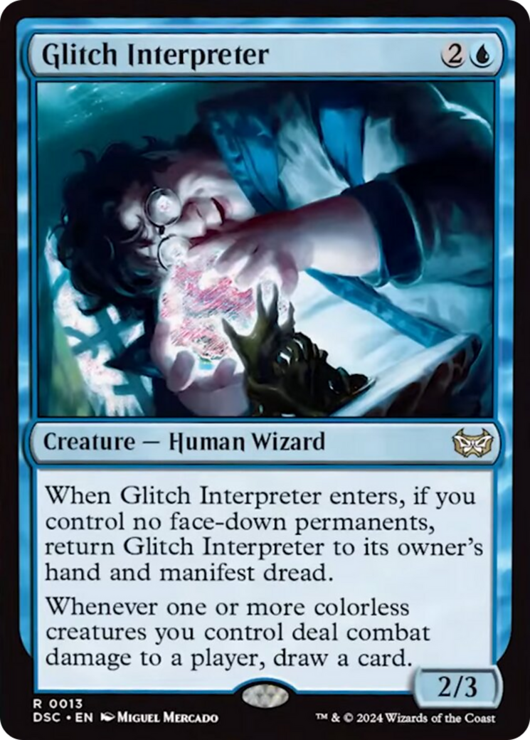 Glitch Interpreter [Duskmourn: House of Horror Commander] | Gate City Games LLC