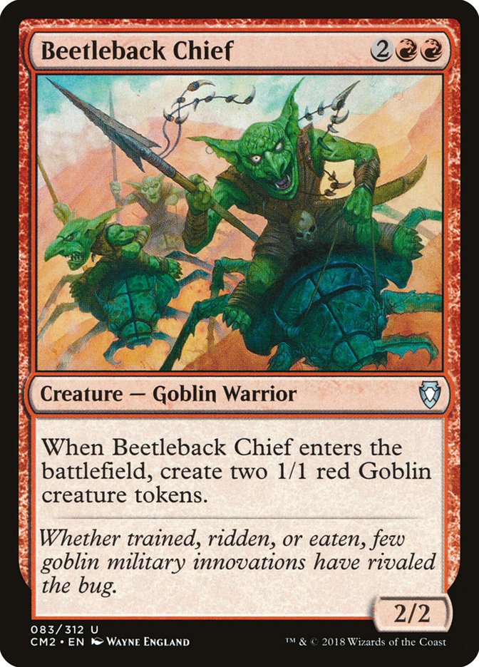 Beetleback Chief [Commander Anthology Volume II] | Gate City Games LLC