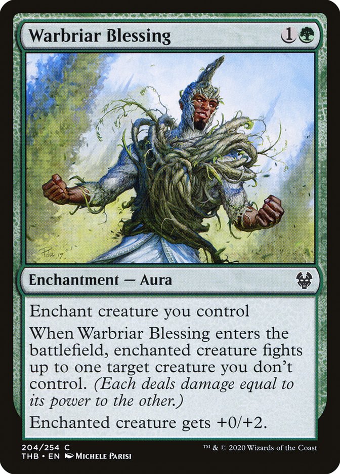 Warbriar Blessing [Theros Beyond Death] | Gate City Games LLC