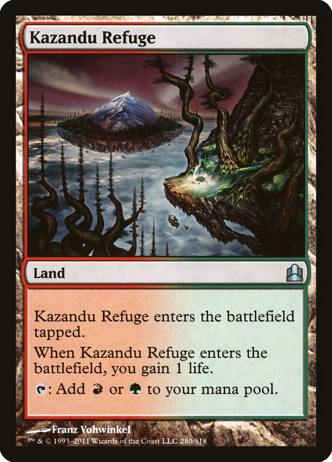 Kazandu Refuge [Commander 2011] | Gate City Games LLC