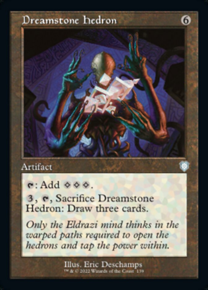 Dreamstone Hedron (Retro) [The Brothers' War Commander] | Gate City Games LLC