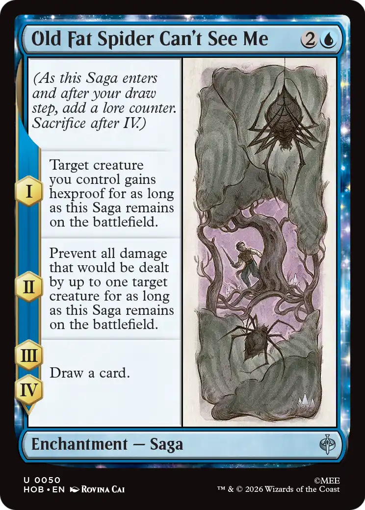 Old Fat Spider Can't See Me [The Hobbit] | Gate City Games LLC