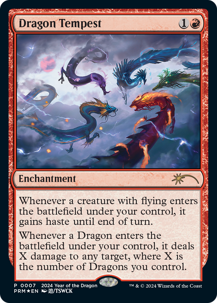 Dragon Tempest (Year of the Dragon 2024) [Standard Showdown Promos] | Gate City Games LLC