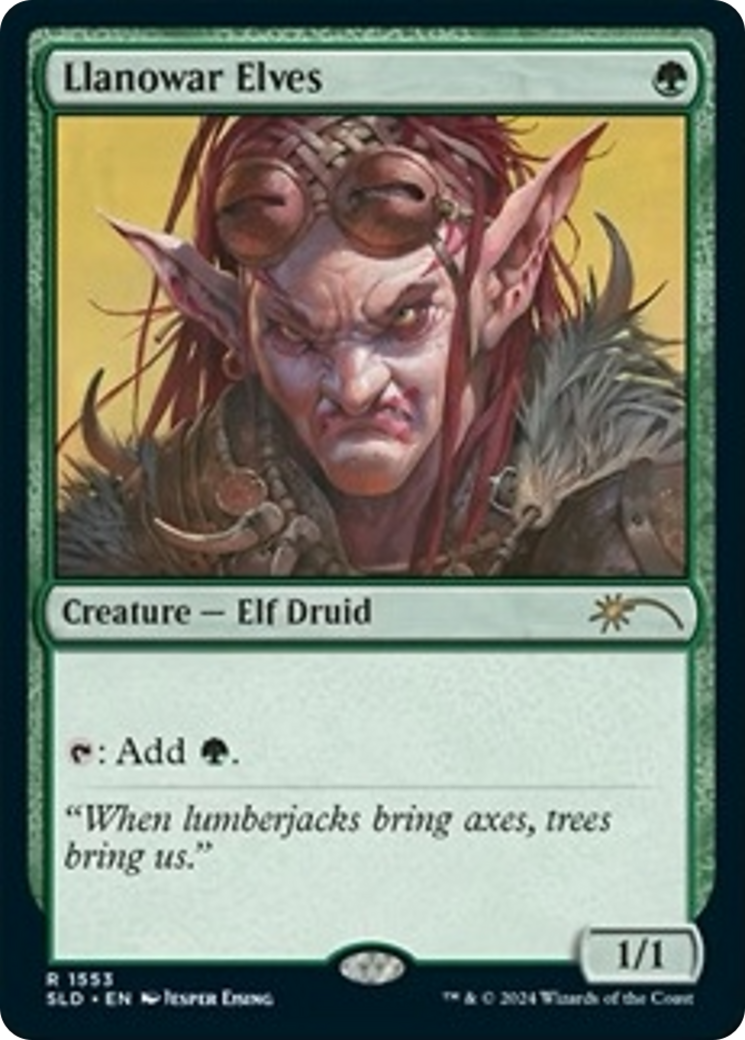 Llanowar Elves (1553) [Secret Lair Drop Series] | Gate City Games LLC