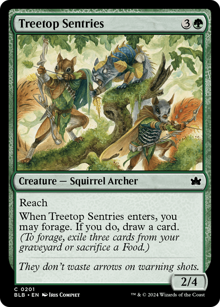 Treetop Sentries [Bloomburrow] | Gate City Games LLC