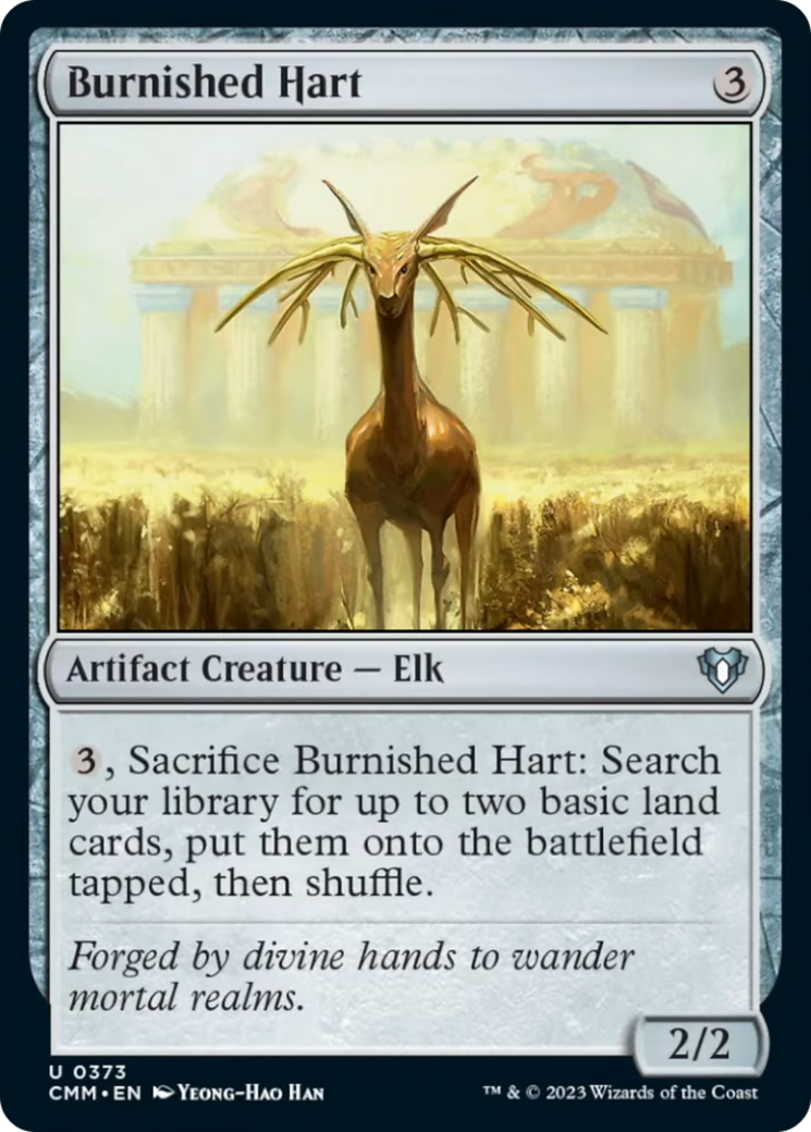 Burnished Hart [Commander Masters] | Gate City Games LLC