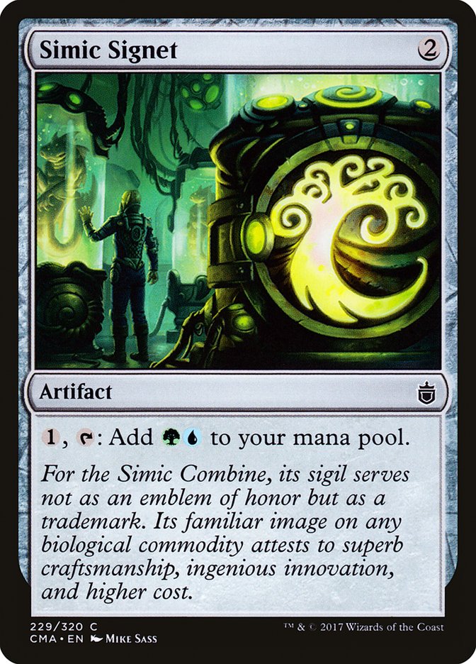 Simic Signet [Commander Anthology] | Gate City Games LLC