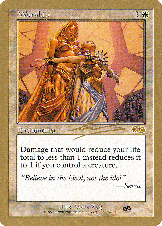 Worship (Nicolas Labarre) (SB) [World Championship Decks 2000] | Gate City Games LLC
