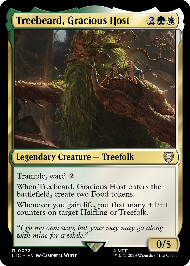 Treebeard, Gracious Host [The Lord of the Rings: Tales of Middle-Earth Commander] | Gate City Games LLC