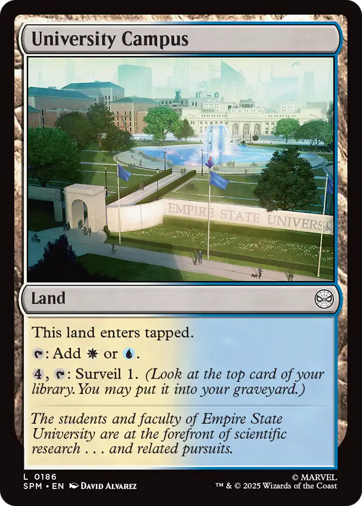 University Campus [Marvel's Spider-Man] | Gate City Games LLC