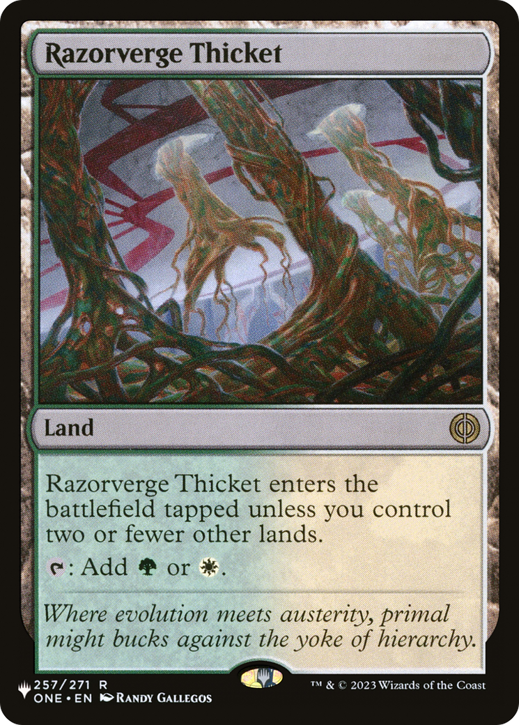 Razorverge Thicket [The List] | Gate City Games LLC