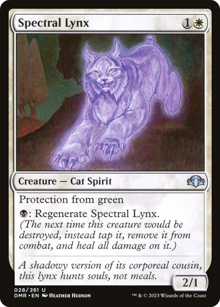 Spectral Lynx [Dominaria Remastered] | Gate City Games LLC