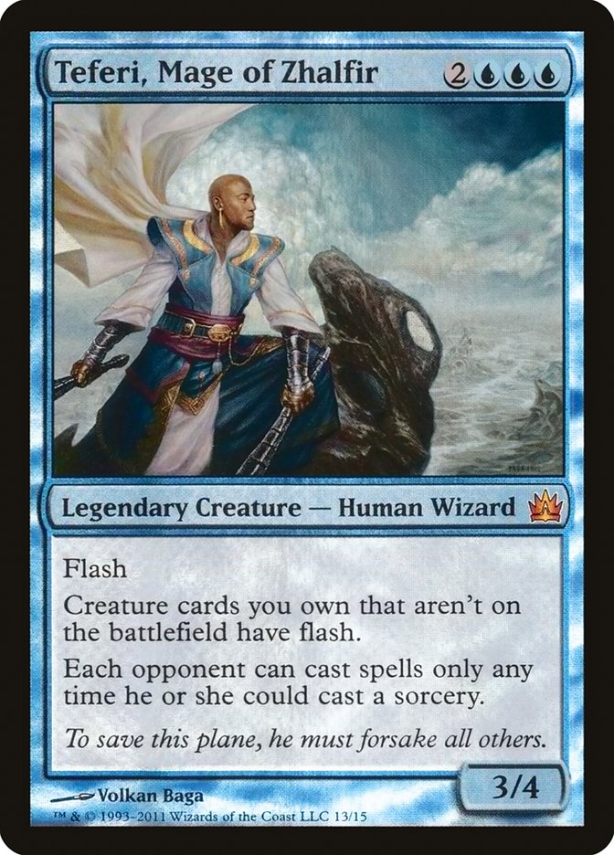 Teferi, Mage of Zhalfir [From the Vault: Legends] | Gate City Games LLC