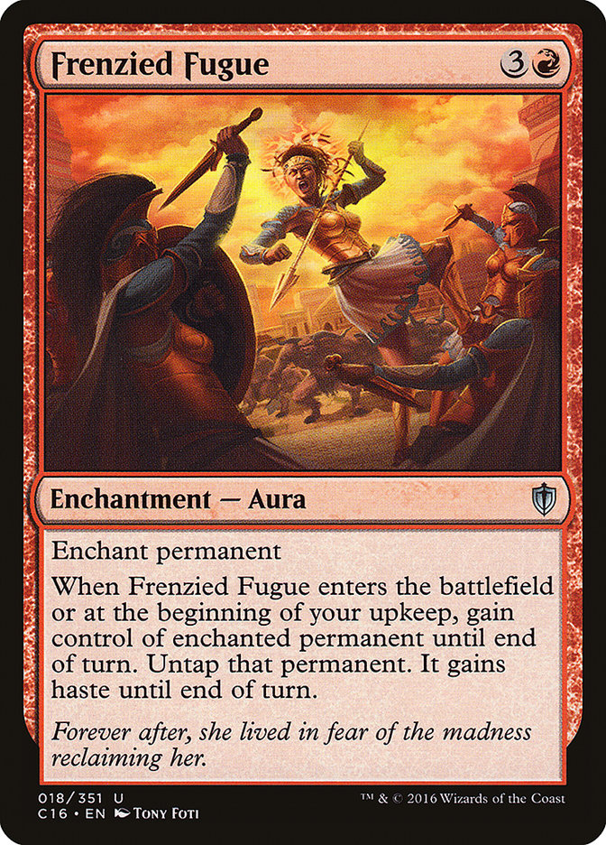 Frenzied Fugue [Commander 2016] | Gate City Games LLC