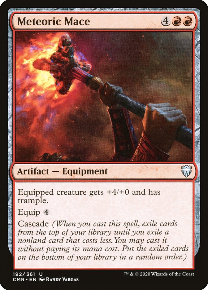 Meteoric Mace [Commander Legends] | Gate City Games LLC