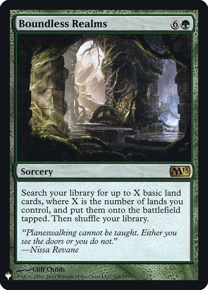 Boundless Realms [Mystery Booster] | Gate City Games LLC