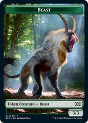 Beast // Thopter (026) Double-Sided Token [Double Masters Tokens] | Gate City Games LLC